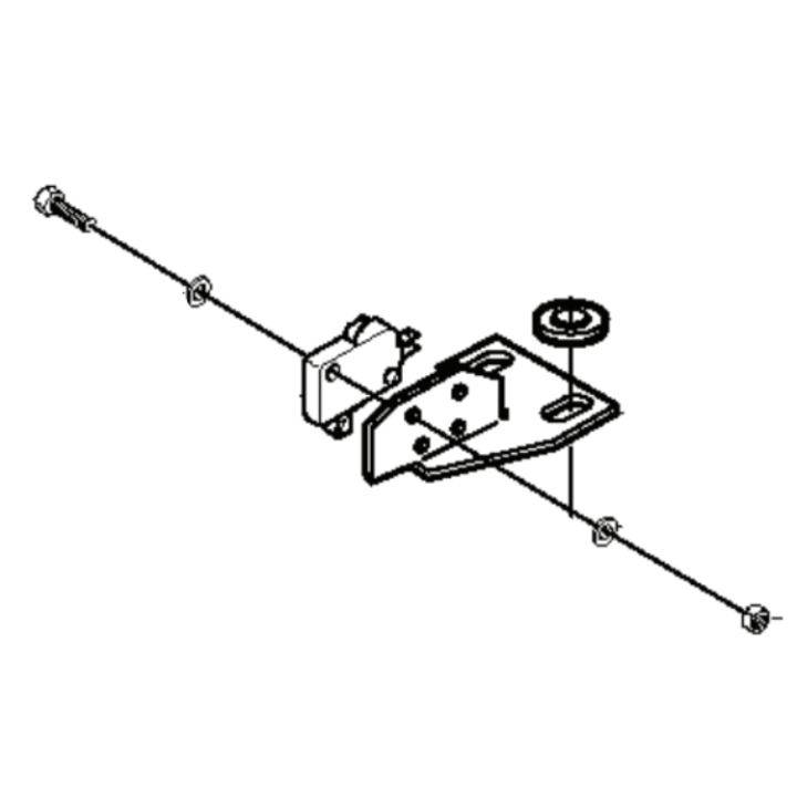 Mikro przełącznik w grupie Części Zamienne / Części zamienne Jonsered Kosiarki samojezdne / Części zamienne Jonsered FR 2113 MA w GPLSHOP (5354690-02)