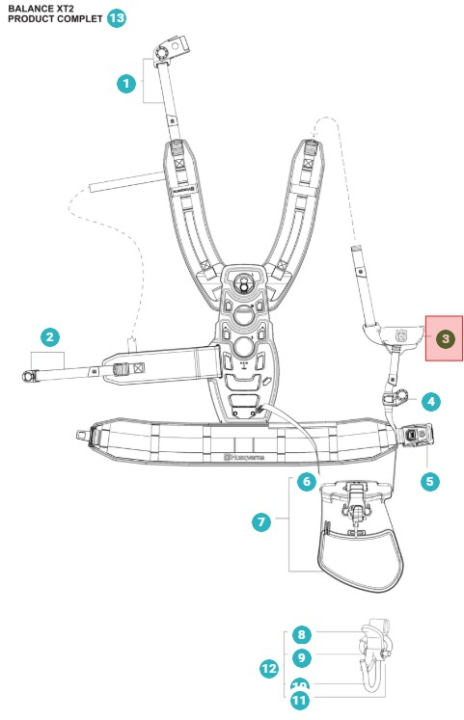 Klamra Przednia Część Prawa, Zespół 5360259-01 w grupie w GPLSHOP (5360259-01)