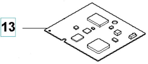 Printed Circuit Assy Packed Co 5360455-01 w grupie Części Zamienne Kosiarka Automatyczna / Części zamienne Gardena Sileno Life / Gardena Sileno Life - 2023 w GPLSHOP (5360455-01)