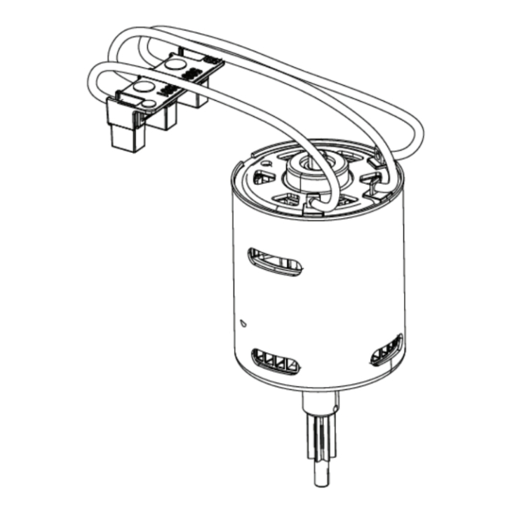 Zespół silnika 215Ihd45 w grupie Części Zamienne / Części zamienne Nożyce do żywopłotu / Części zamienne Husqvarna 215iHD45 w GPLSHOP (5365357-01)