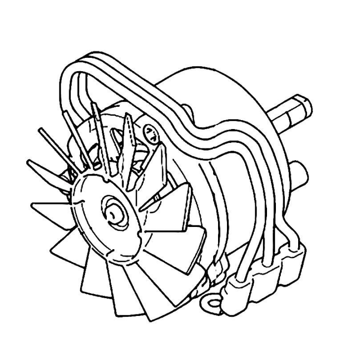 Pilarka łańcuchowa Motor Assy 25 R 5369885-01 w grupie Części Zamienne / Części zamienne Pilarki / Części zamienne Husqvarna 542i XPG w GPLSHOP (5369885-01)