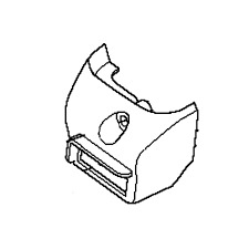 Uchwyt Włącznik zasilania 5372015-01 w grupie Części Zamienne / Części zamienne Wykaszarki / Części zamienne Husqvarna 555FX/T w GPLSHOP (5372015-01)