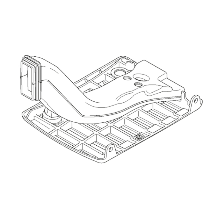 Kanał powietrzny 5373510-01 w grupie Części Zamienne / Części zamienne Wykaszarki / Części zamienne Husqvarna 555RXT w GPLSHOP (5373510-01)
