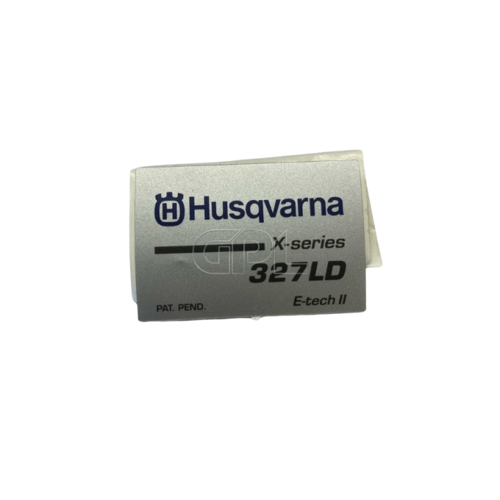 Naklejka 5373534-56 w grupie Części Zamienne / Części zamienne Röjsågar / Części zamienne Röjsågar Husqvarna 300-serie / Części zamienne Husqvarna 327RX w GPLSHOP (5373534-56)