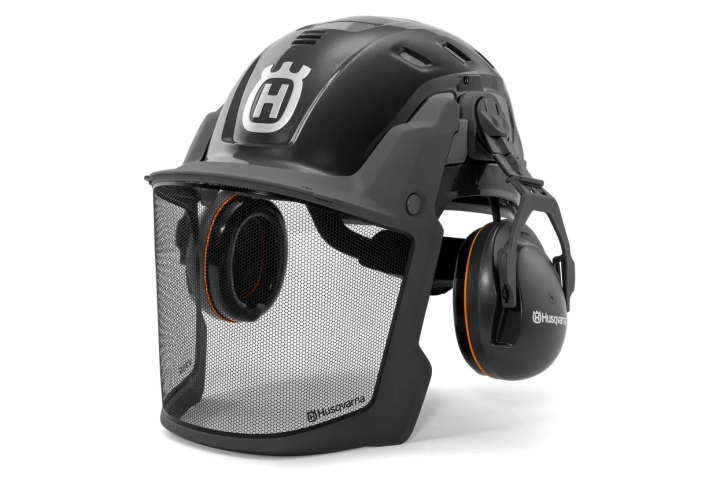 Kask leśny Husqvarna, Technical, szary w grupie Produkty do pielęgnacji ogrodów oraz do gospodarki leśnej marki / Husqvarna Wyposażenie i odzież ochronna / Kask leśny w GPLSHOP (5376446-03)