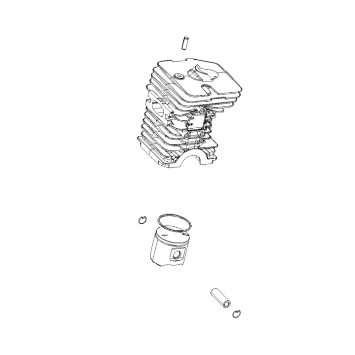 Cylinder 5382497-00 w grupie Części Zamienne / Części zamienne Partner Pilarki / Części zamienne Partner 5000 w GPLSHOP (5382497-00)