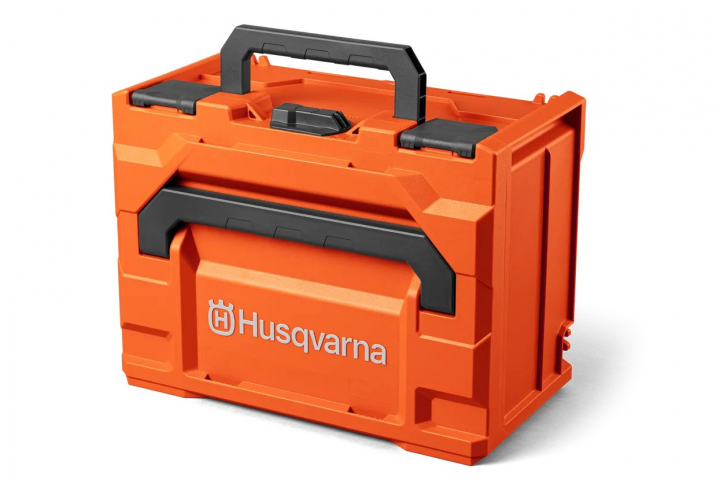 Skrzynka transportowa na akumulatory Husqvarna - standard UN3480 w grupie Produkty do pielęgnacji ogrodów oraz do gospodarki leśnej marki / Husqvarna Urządzenia bateryjne / Akcesoria Urządzenia bateryjne w GPLSHOP (5386874-01)