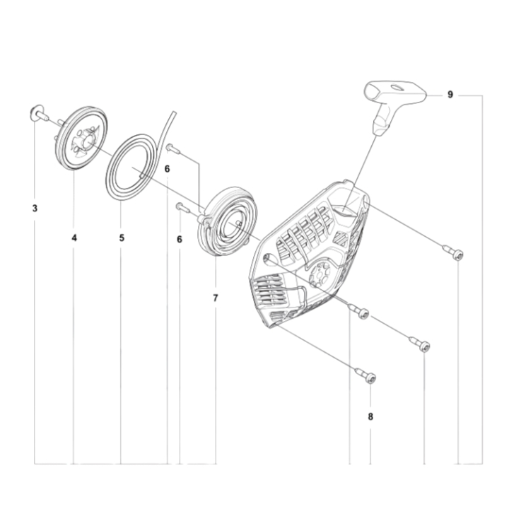 Rozrusznik Husqvarna 564XP w grupie w GPLSHOP (5402235-01)
