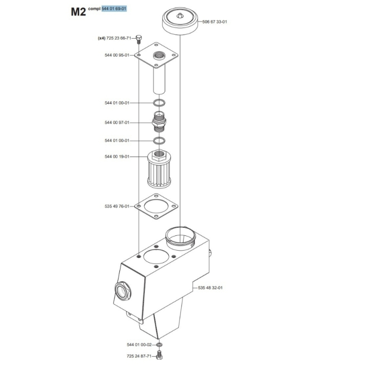 Czołg w grupie Części Zamienne / Części zamienne Rider / Części zamienne Husqvarna Rider Proflex 21 AWD w GPLSHOP (5440169-01)