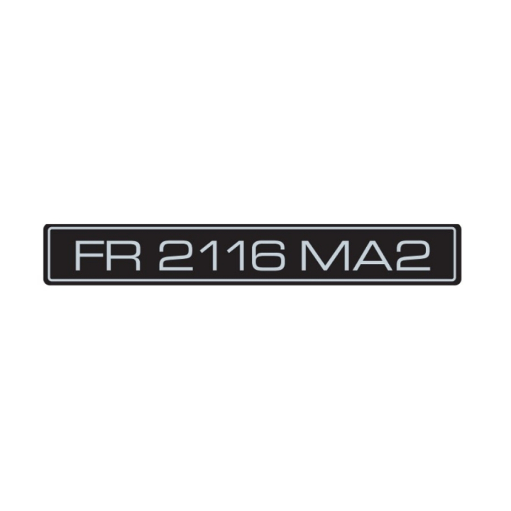 Naklejka 5440734-01 w grupie Części Zamienne / Części zamienne Gräsklippare / Części zamienne Jonsered Åkgräsklippare / Części zamienne Jonsered FR 2116MA2 w GPLSHOP (5440734-01)