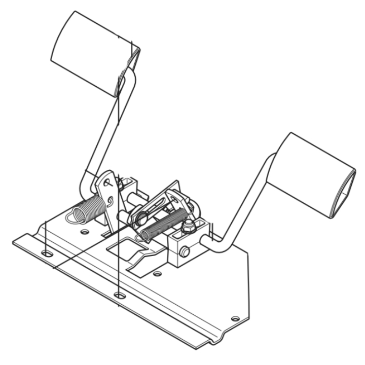 Płyta pedału w grupie Części Zamienne / Części zamienne Rider / Części zamienne Husqvarna Rider 11C w GPLSHOP (5441323-01)