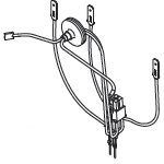 Wiring Charing base w grupie Części Zamienne Kosiarka Automatyczna / Części zamienne Husqvarna Automower® 220 AC / Automower 220 AC - 2008 w GPLSHOP (5449838-01)