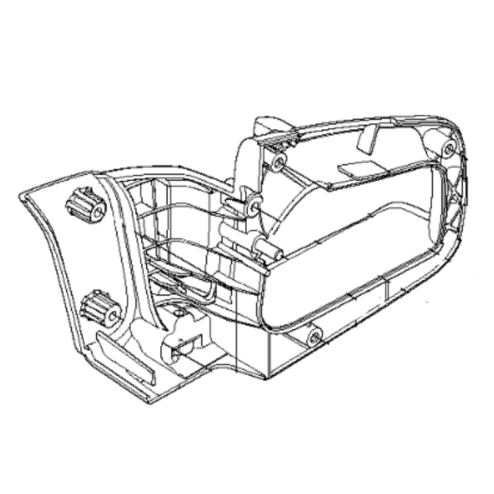Uchwyt tylny 5452154-01 w grupie Części Zamienne / Części zamienne Pilarki / Części zamienne Husqvarna 240/E/Triobrake w GPLSHOP (5452154-01)
