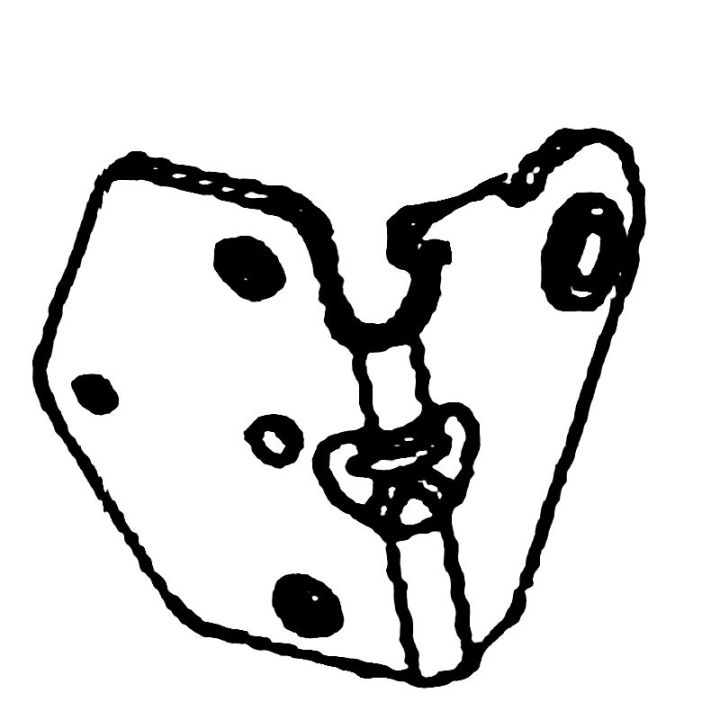 Uchwyt wspornika, spawany, koło napinające w grupie  w GPLSHOP (5461257-02)