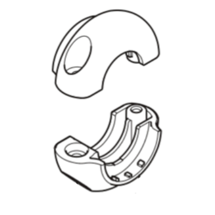 Osłona dłoni Tyczka do podkaszarki do żywopłotu w grupie Części Zamienne / Części zamienne Nożyce do żywopłotu / Części zamienne Husqvarna 525iHE3 w GPLSHOP (5461922-01)