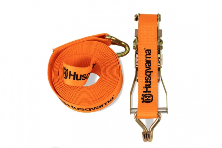 Pas mocujący Husqvarna z hakiem J do 5000 kg w grupie Produkty do pielęgnacji ogrodów oraz do gospodarki leśnej marki / Husqvarna Pilarki / Akcesoria Pilarki w GPLSHOP (5462475-03)