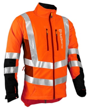 Kurtka do prac leśnych Technical Extreme EN 20471, S w grupie Produkty do pielęgnacji ogrodów oraz do gospodarki leśnej marki / Husqvarna Wyposażenie i odzież ochronna / Kurtka w GPLSHOP (5464156-46)