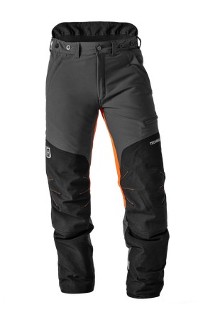 Spodnie antyprzecięciowe Husqvarna, męskie, Technical, XL -5cm w grupie Produkty do pielęgnacji ogrodów oraz do gospodarki leśnej marki / Husqvarna Wyposażenie i odzież ochronna / Spodnie do pasa w GPLSHOP (5464247-57)