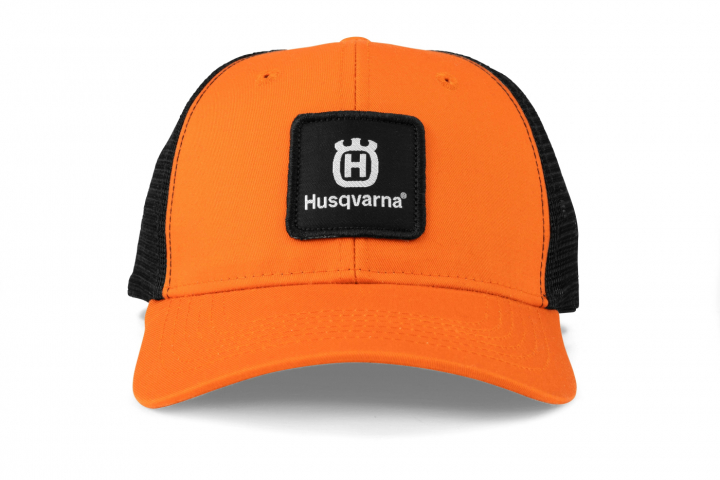 Husqvarna cap trucker orange w grupie  w GPLSHOP (5471557-01)
