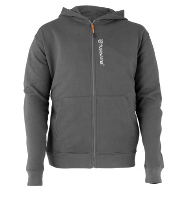 Husqvarna Hoodie Czarny / Ciemnoszary, M w grupie Produkty do pielęgnacji ogrodów oraz do gospodarki leśnej marki / Husqvarna Wyposażenie i odzież ochronna / Odzież robocza / Akcesoria w GPLSHOP (5471588-50)
