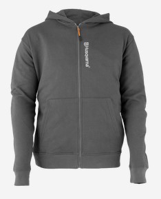 Husqvarna Hoodie Czarny / Ciemnoszary, L w grupie Produkty do pielęgnacji ogrodów oraz do gospodarki leśnej marki / Husqvarna Wyposażenie i odzież ochronna / Odzież robocza / Akcesoria w GPLSHOP (5471588-54)