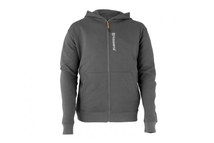 Husqvarna Hoodie Czarny / Ciemnoszary w grupie Produkty do pielęgnacji ogrodów oraz do gospodarki leśnej marki / Husqvarna Wyposażenie i odzież ochronna / Odzież robocza / Akcesoria w GPLSHOP (5471588)