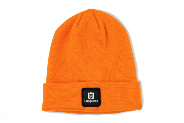 Husqvarna Beanie Orange merino w grupie Produkty do pielęgnacji ogrodów oraz do gospodarki leśnej marki / Husqvarna Wyposażenie i odzież ochronna / Zwykłe ubrania Xplorer w GPLSHOP (5471593-01)