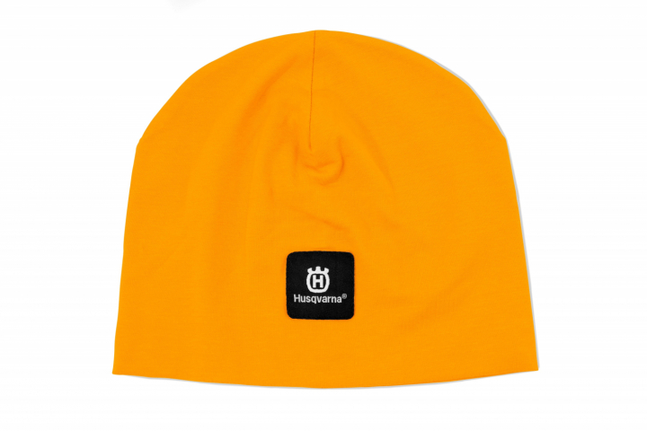 Husqvarna beanie orange w grupie Produkty do pielęgnacji ogrodów oraz do gospodarki leśnej marki / Husqvarna Wyposażenie i odzież ochronna / Zwykłe ubrania Xplorer w GPLSHOP (5471594-01)