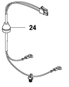 WIĄZKA ELEKTRYCZNA w grupie Części Zamienne Kosiarka Automatyczna / Części zamienne Gardena R80Li / Gardena R80Li - 2015 w GPLSHOP (5744777-02)