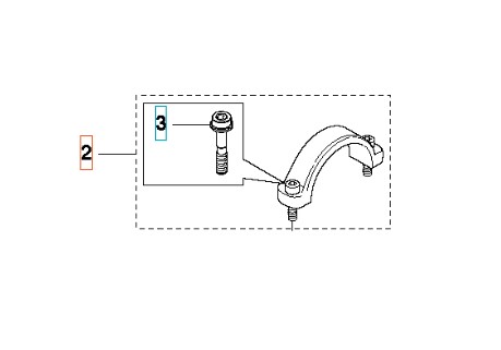 Napaść 5745554-01 w grupie Części Zamienne / Części zamienne Wykaszarki / Części zamienne Husqvarna 545RX/T/Autotune w GPLSHOP (5745554-01)