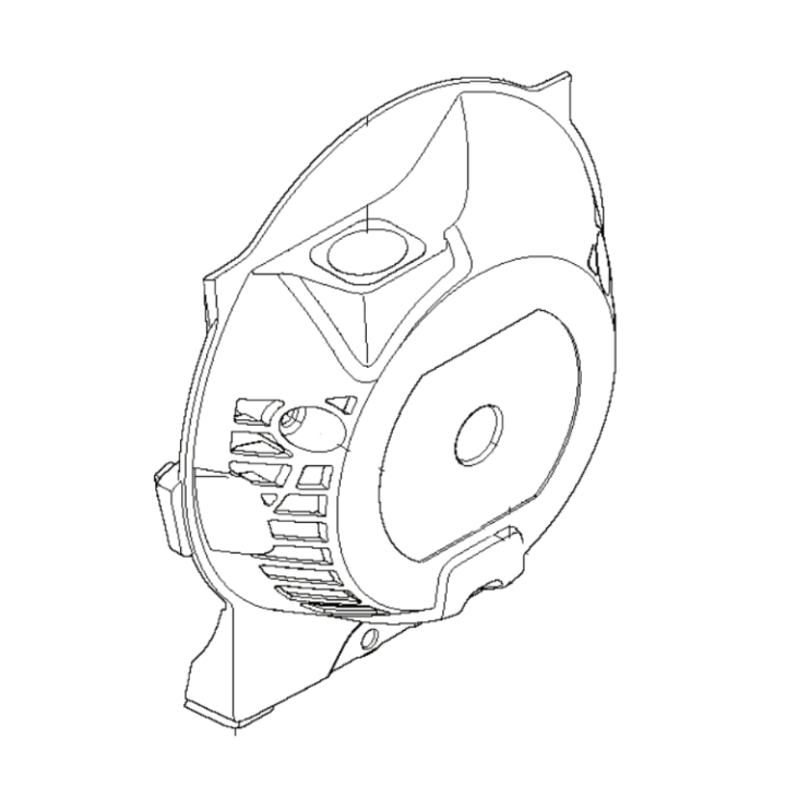 Obudowa rozrusznika 5758409-01 w grupie Części Zamienne / Części zamienne Wykaszarki / Części zamienne Husqvarna 336FR w GPLSHOP (5758409-01)
