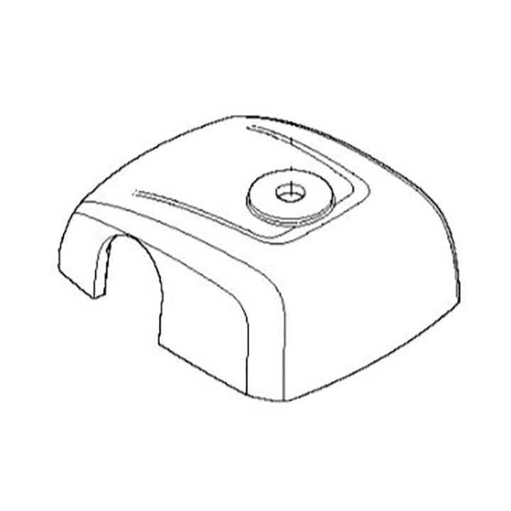 Osłona uchwytu na kierownicę 5762201-02 w grupie Części Zamienne / Części zamienne Jonsered Wykaszarki / Części zamienne Jonsered BC2235 w GPLSHOP (5762201-02)