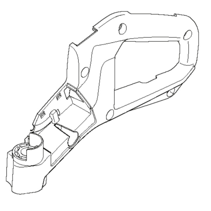Uchwyt tylny w grupie Części Zamienne / Części zamienne Nożyce do żywopłotu / Części zamienne Husqvarna 122HD45 w GPLSHOP (5765473-01)