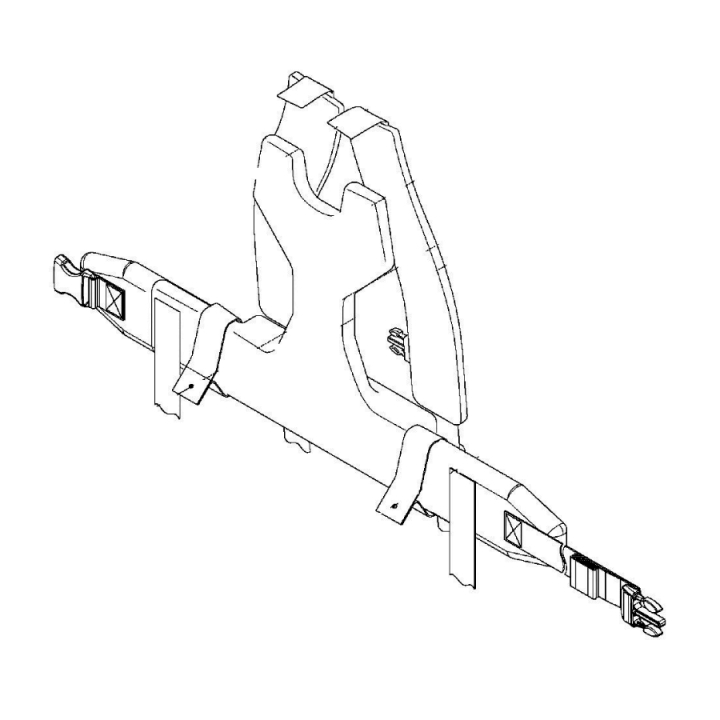 Podkładka 5765791-01 w grupie Części Zamienne / Części zamienne Dmuchawy do liści / Części zamienne Husqvarna 340iBT w GPLSHOP (5765791-01)