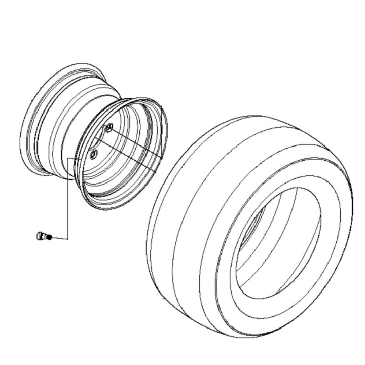 Koło Kpl 5769591-01 w grupie  w GPLSHOP (5769591-01)