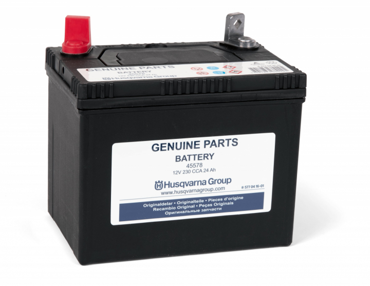 Akumulator 12V 24Ah w grupie Części Zamienne / Części zamienne Jonsered Kosiarki samojezdne / Części zamienne Jonsered FR 2216 MA 4x4 w GPLSHOP (5770416-01)