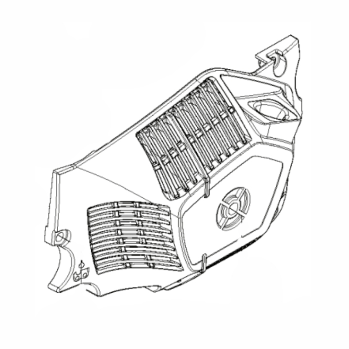 Obudowa 5774344-01 w grupie Części Zamienne / Części zamienne Pilarki / Części zamienne Husqvarna 543XP/G w GPLSHOP (5774344-01)