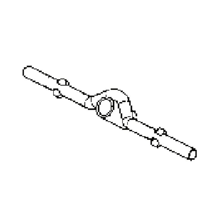Wspornik Kół 5775168-01 w grupie Części Zamienne / Części zamienne do Glebogryzarek Husqvarna / Części zamienne Husqvarna TF120 w GPLSHOP (5775168-01)