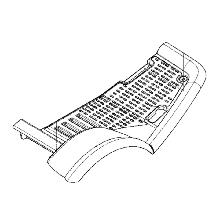 Płyta podnóżka w grupie Części Zamienne / Części zamienne Jonsered Kosiarki samojezdne / Części zamienne Jonsered FR 2216 MA 4x4 w GPLSHOP (5782332-01)