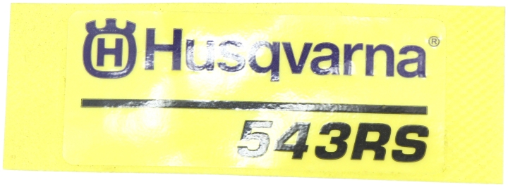 Naklejka 5784209-01 w grupie Części Zamienne / Części zamienne Wykaszarki / ➤Serii 200 / Części zamienne Husqvarna 243RJ w GPLSHOP (5784209-01)