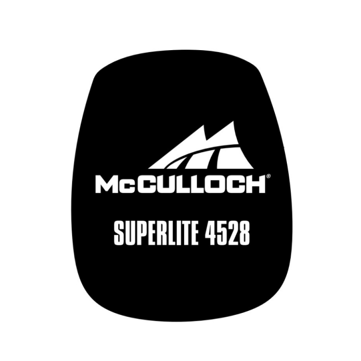 Naklejka 5789094-01 w grupie Części Zamienne / Części zamienne Övriga Reservdelar / Części zamienne McCulloch Häcksaxar / Części zamienne McCulloch SuperLite 4528 w GPLSHOP (5789094-01)