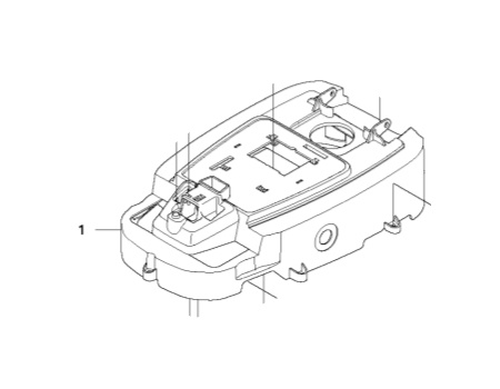 OSŁONA. ZESTAW w grupie Części Zamienne Kosiarka Automatyczna / Części zamienne Gardena R70Li / Gardena R70Li - 2014 w GPLSHOP (5793919-01)