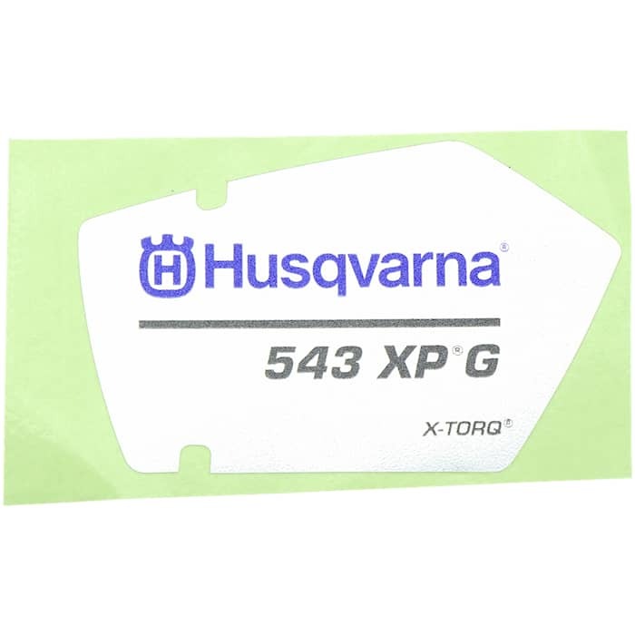 Naklejka 5795287-01 w grupie Części Zamienne / Części zamienne Pilarki / Części zamienne Husqvarna 543XP/G w GPLSHOP (5795287-01)