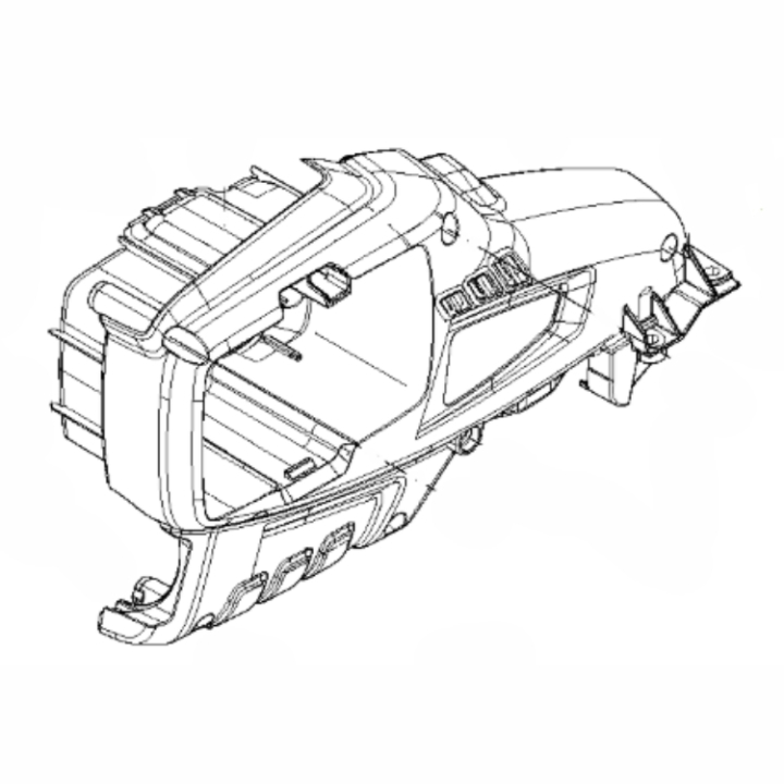 Wehuszałwa w grupie Części Zamienne / Części zamienne Nożyce do żywopłotu / Części zamienne Husqvarna 520iHD70 w GPLSHOP (5795597-01)