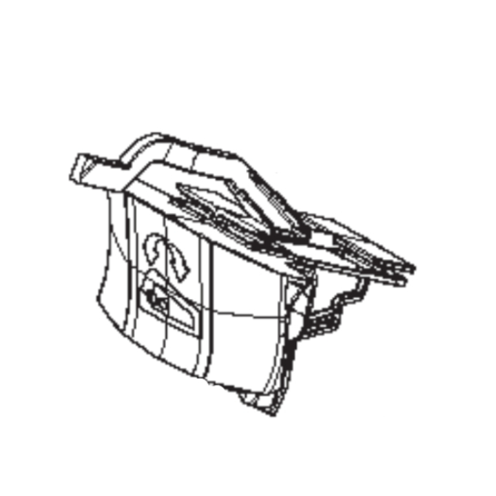 Przycisk w grupie Części Zamienne / Części zamienne Nożyce do żywopłotu / Części zamienne Husqvarna 520iHD70 w GPLSHOP (5795653-01)