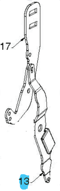 Ramię Do Koła Pasowego 5797633-01 w grupie  w GPLSHOP (5797633-01)