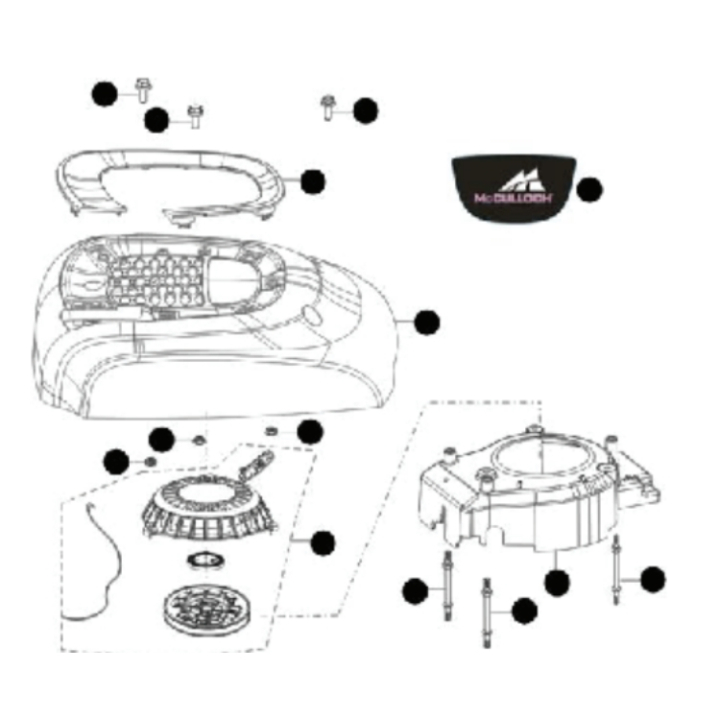 Pokrywa/Zestaw Startowy 5798202-03 w grupie  w GPLSHOP (5798202-03)