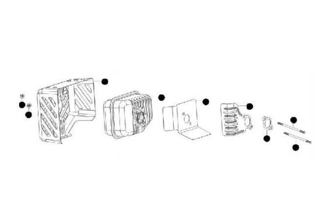 Zestaw Tłumika 5798290-05 w grupie w GPLSHOP (5798290-05)