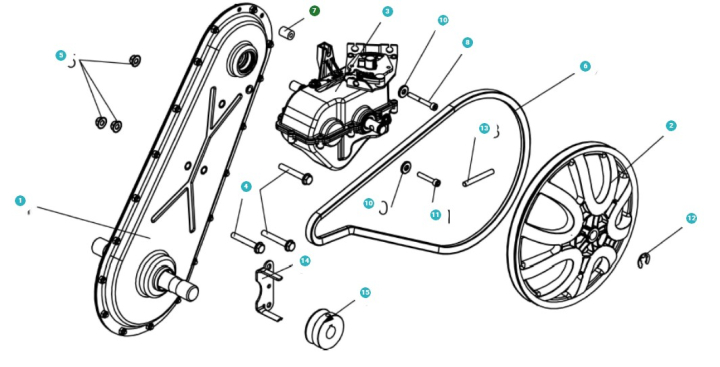 Podkładka Dystansowa 5803148-01 w grupie w GPLSHOP (5803148-01)