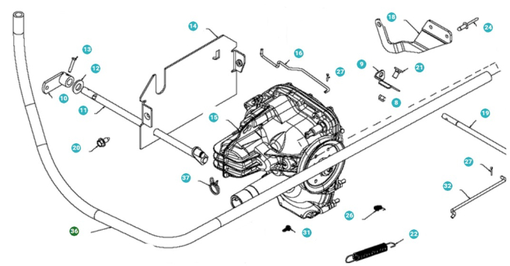 Wąż Gumowy 5807508-01 w grupie w GPLSHOP (5807508-01)